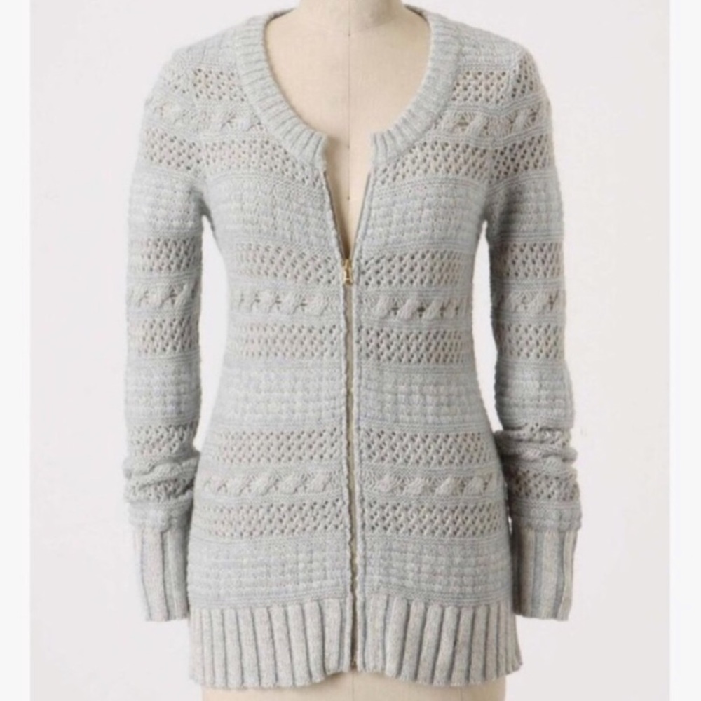 Anthropologie Sleeping on Snow Pixie Dust Sweater